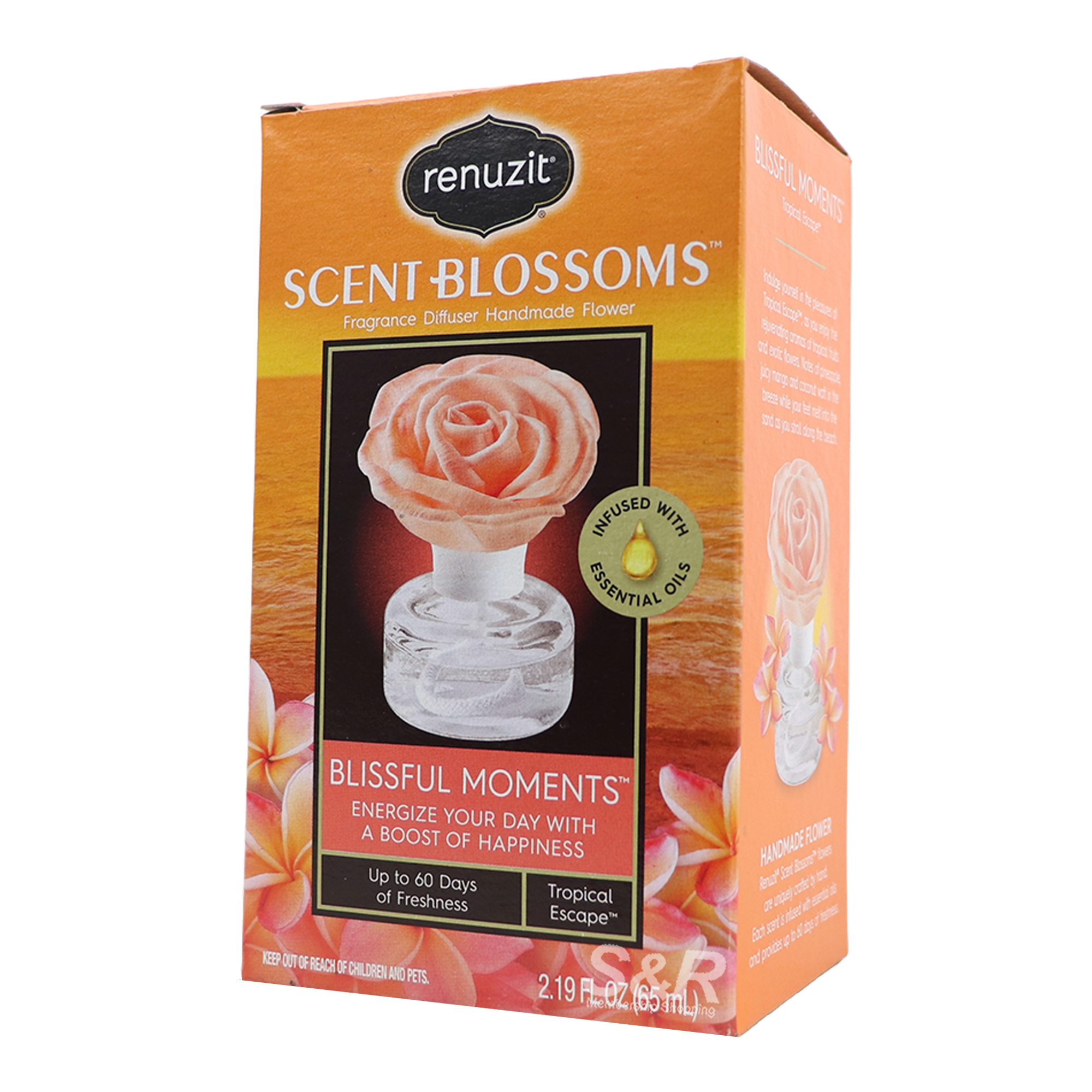 Renuzit Scent Blossoms Blissful Moments 65mL Renuzit Scent Blossoms Blissful Moments 65mL